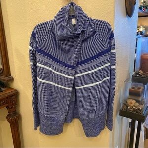 IVIVVA Girls Blue Feeling Toasty Cardigan Sweater Size 12
